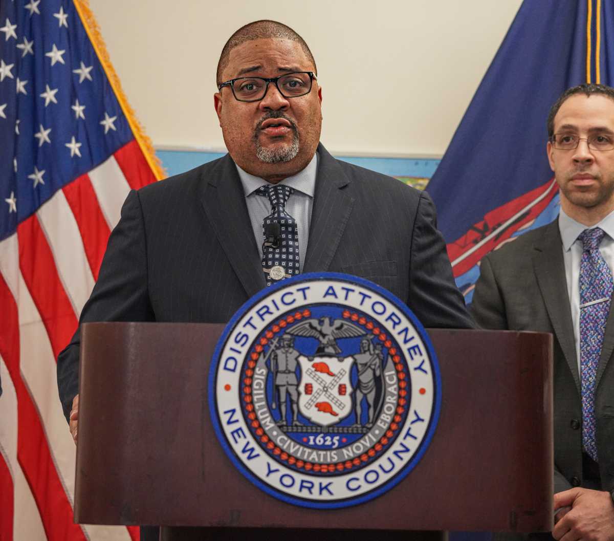 Manhattan District Attorney Alvin Bragg