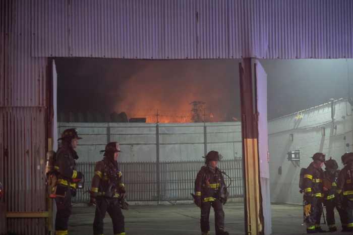 scrapyard fire 
