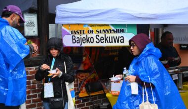Record-breaking crowd braves rain for 16th annual Taste of Sunnyside restaurant crawl – QNS