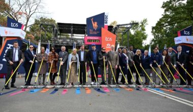 A New York Story: TCS New York City Marathon marks 50th anniversary with ceremonial blue-line painting