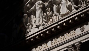 AI stocks lead a rebound on Wall Street as European markets drop following protests