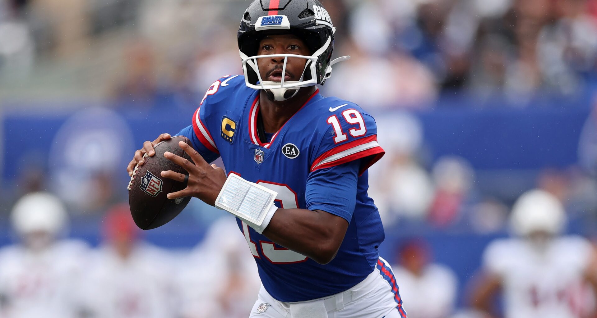 Giants seal second straight win on Deonte Banks pick-six to beat Cardinals