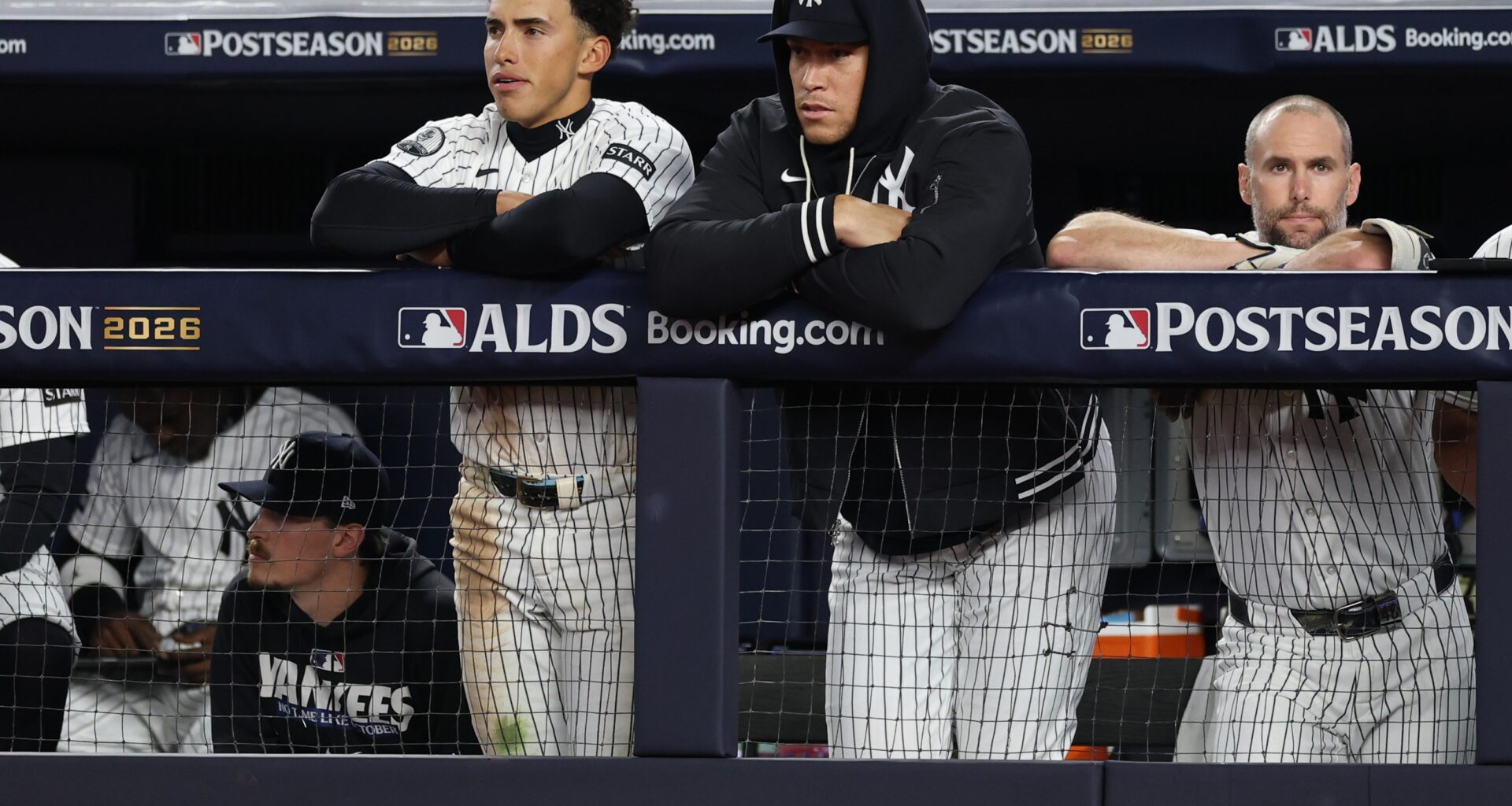 Once again, the Yankees’ season ends with a division rival partying at their place