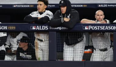 Once again, the Yankees’ season ends with a division rival partying at their place