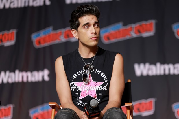 Brandon Rogers speaks at Prime Video's Helluva Boss Q&A and world premiere screening during New York Comic Con 2026 at Javits Center on Thursday, Oct. 8, 2026, in New York City. (Photo by Jason Mendez/Getty Images for ReedPop)