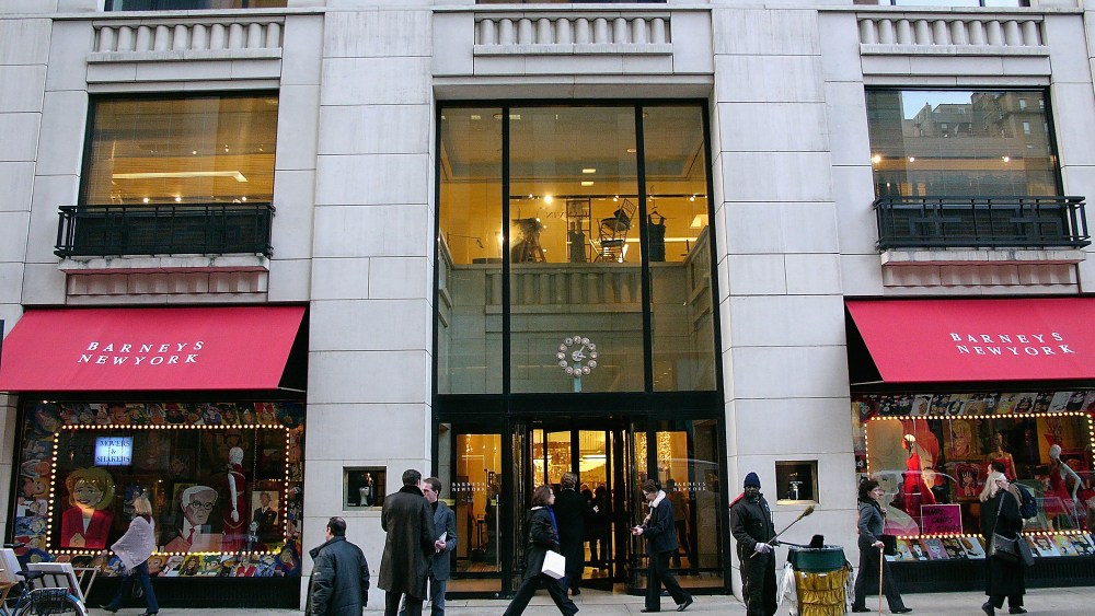 Barneys New York on Madison Avenue, photographed in 2004