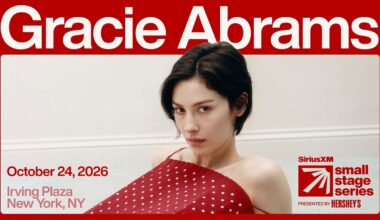 Gracie Abrams NYC Concert: Win Tickets & Listen on SiriusXM