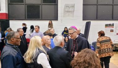 Archbishop Hicks Leads Liturgy of the Hours on Staten Island
