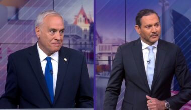 State Comptroller Tom DiNapoli and Republican challenger Joseph Hernandez