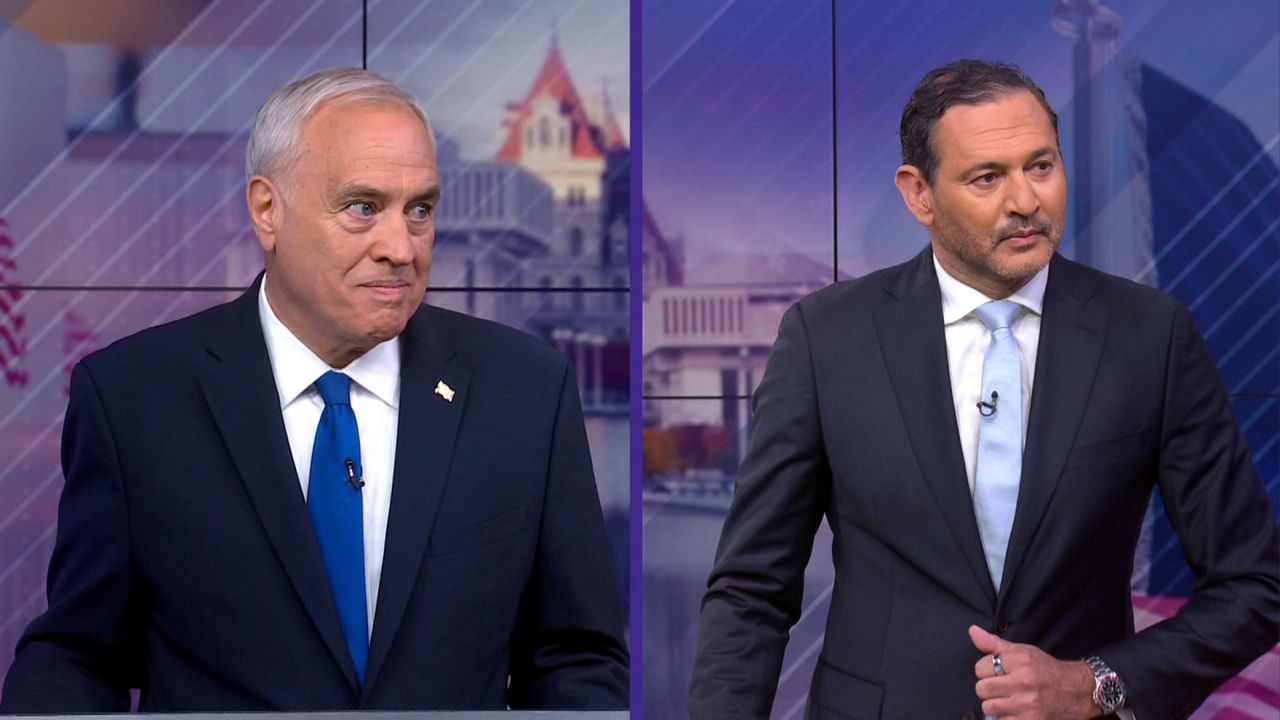 State Comptroller Tom DiNapoli and Republican challenger Joseph Hernandez