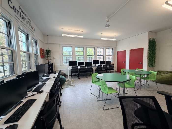 The new community center at Edenwald Houses includes a computer lab, improved accessibility, and youth services provided by Moshulu Montefiore Community Center.