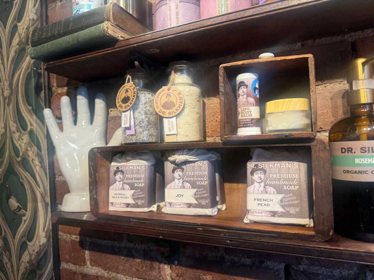 Dr. Silkman's has a variety of products to choose from, despite the small space.