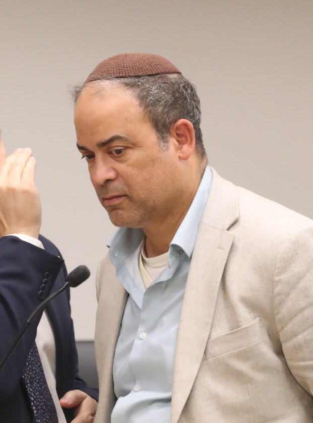 Luis Rojas Cabrera is pictured during his arraignment at Bronx Criminal Court early Tuesday, July 21, 2026. (William Lopez / Pool)