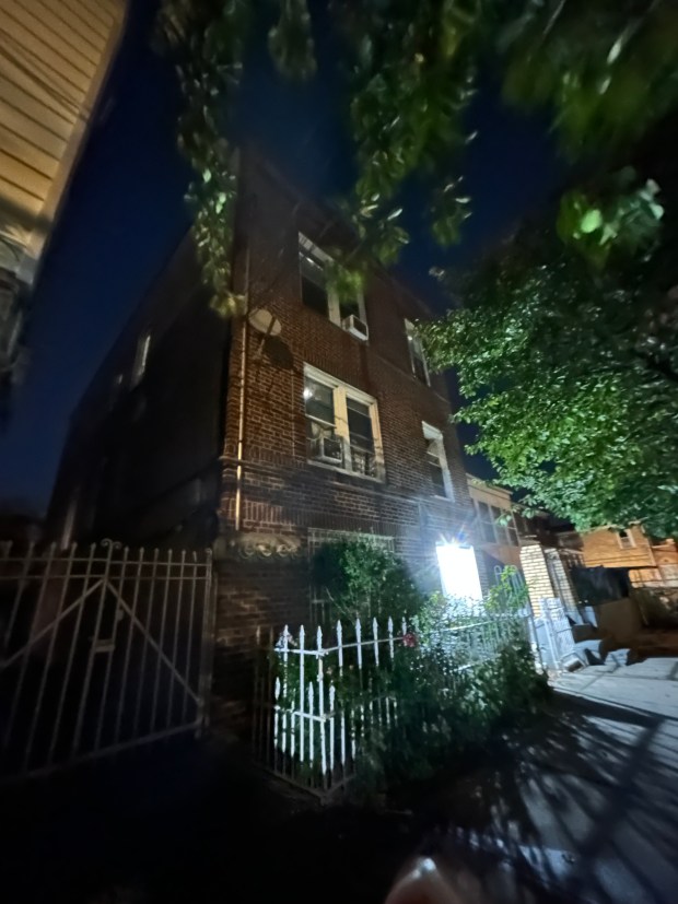 The E. 215th St. apartment near Paulding Ave. in Williamsbridge where Essence Gill-Harris, 3, was allegedly starved to death by her parents.