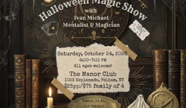 Halloween Magic Show at The Manor Club