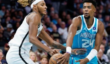 Brandon Miller scores 34 points as the Hornets beat the winless Heat 115-110