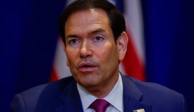 US Secretary of State Marco Rubio.