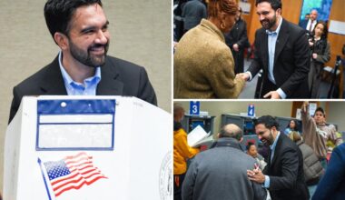 Zohran Mamdani casts his midterm ballot as first day of early voting kicks off in NYC