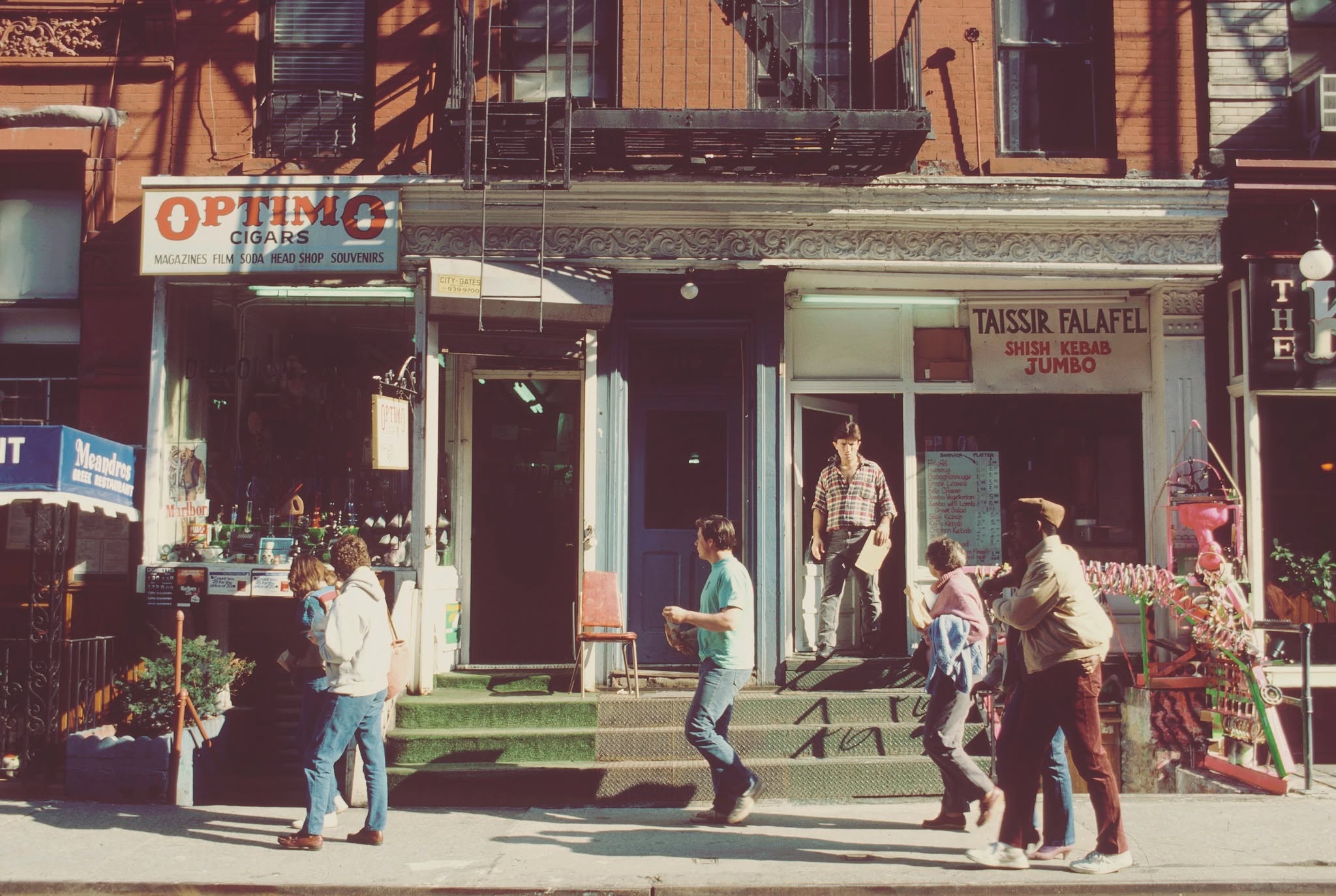 MacDougal St. 1986. Photo (c) Jeff Rothstein