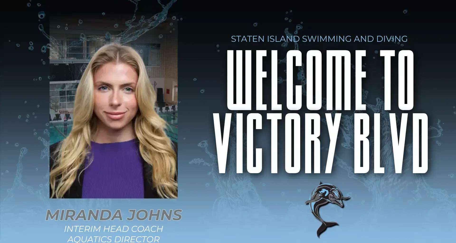 College of Staten Island Announces Miranda Johns As Interim Head Swim Coach & Aquatics Director