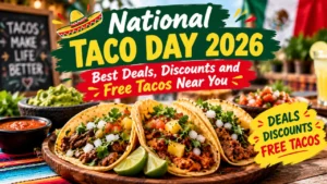 National Taco Day 2026: Best Deals, Discounts and Free Tacos Near You