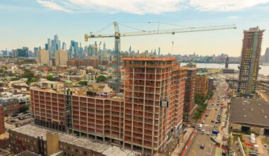 Major N.J. luxury apartment building races toward splashy 2027 debut