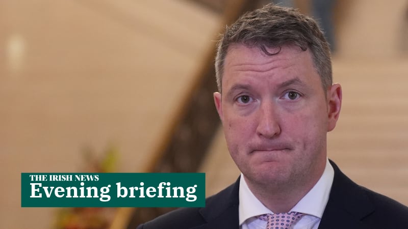 Evening Briefing: Pat Finucane’s son demands apology over Tory MP’s ‘IRA lawyers’ comments, Dublin asked to rescue Derry-Donegal road project and concerns over flood-hit Derry road as Storm Austen approaches
