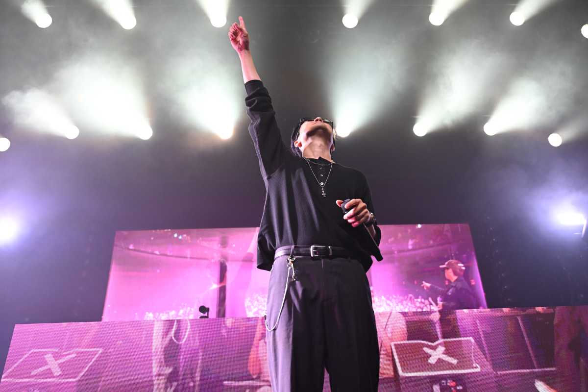 Epik High performs.