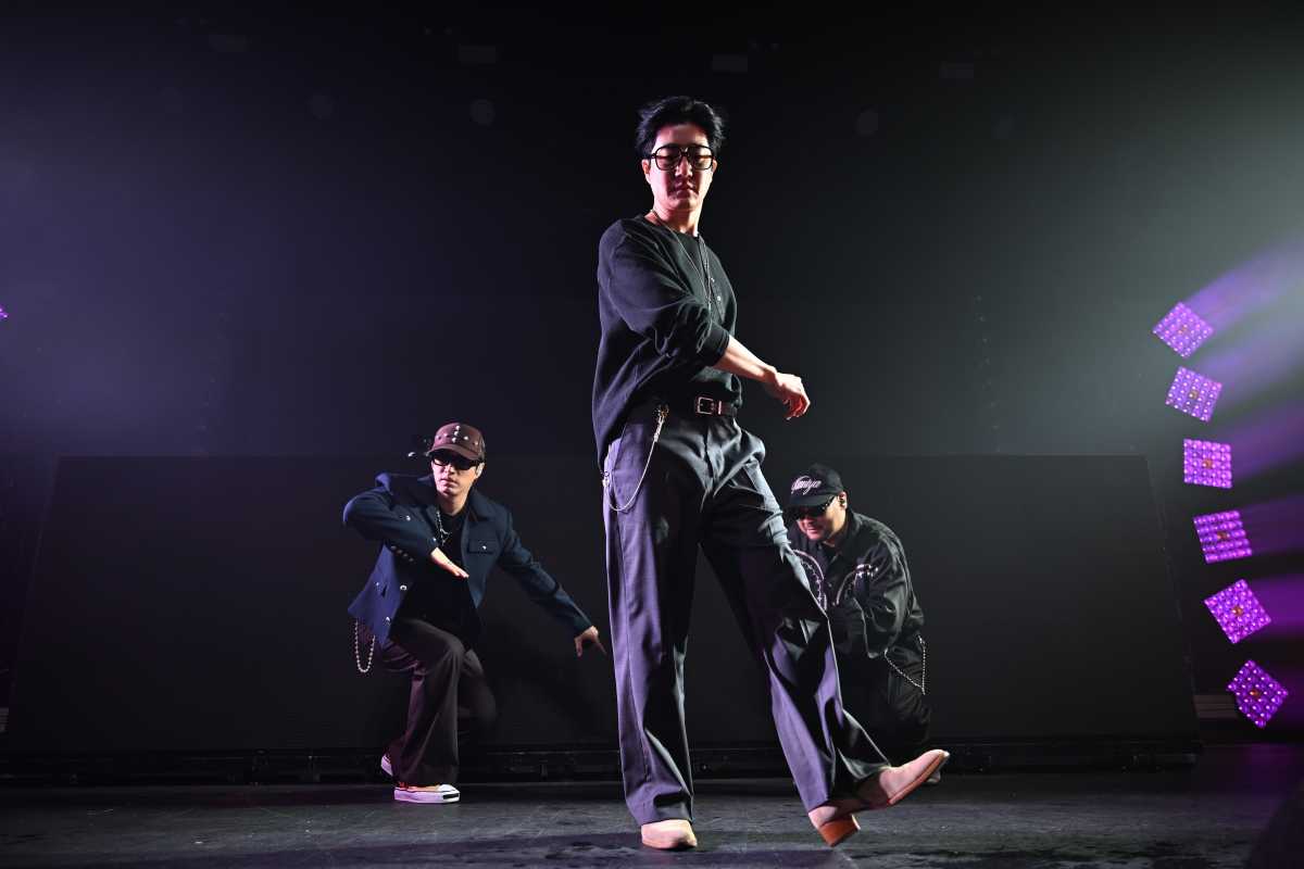 Epik High performs.