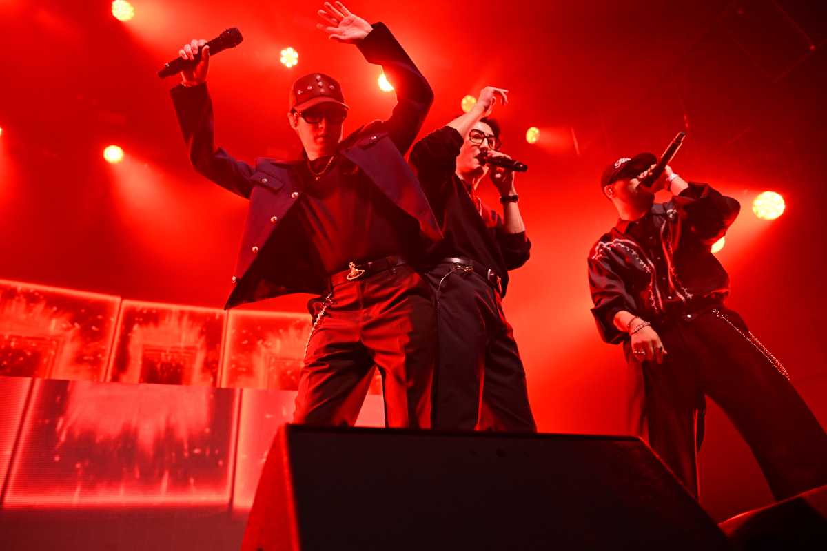 Epik High performs.