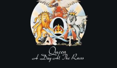 Queen - A Day at the Races 50th anniversary cover