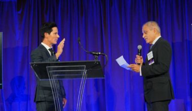 Chief Judge Rowan Wilson installs John Zaremba as 59th NYS Trial Lawyers Association president