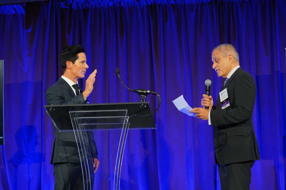 Chief Judge Rowan Wilson installs John Zaremba as 59th NYS Trial Lawyers Association president