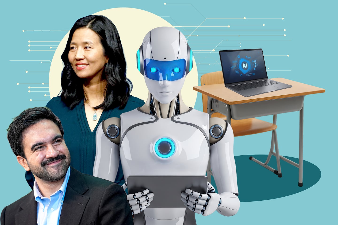 Boston Mayor Michelle Wu has announced the city is partnering with local tech entrepreneur Paul English and the University of Massachusetts Boston to train teachers in using AI for education.