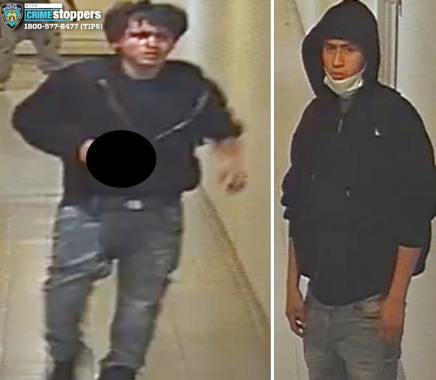 The NYPD on Tuesday released an image of the suspect and is asking for the public's help tracking him down. (NYPD)