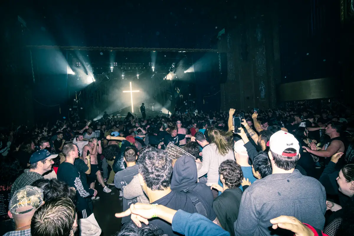 Knocked Loose and Denzel Curry Hive Mind Brooklyn Paramount