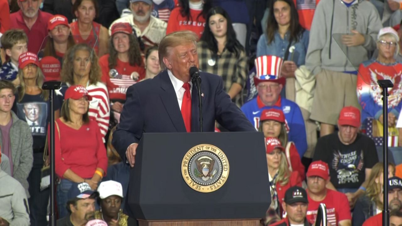 President Trump visits Syracuse for midterm rally