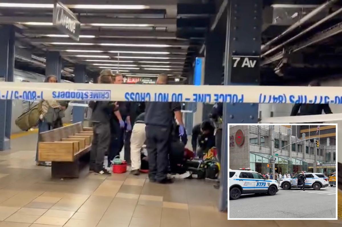 1 person shot in the chest inside NYC subway station: NYPD