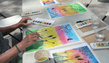 Faber Recreation Center Watercolor Wednesdays