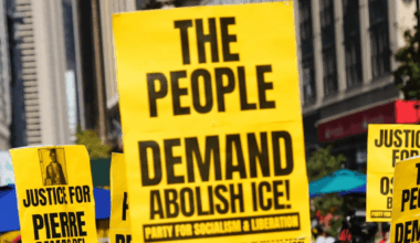 Anti-ICE protests in New York after man shot in car with child | Police