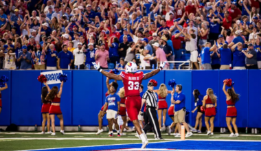 Can Leroy Harris carry Kansas to a win in Manhattan this weekend?