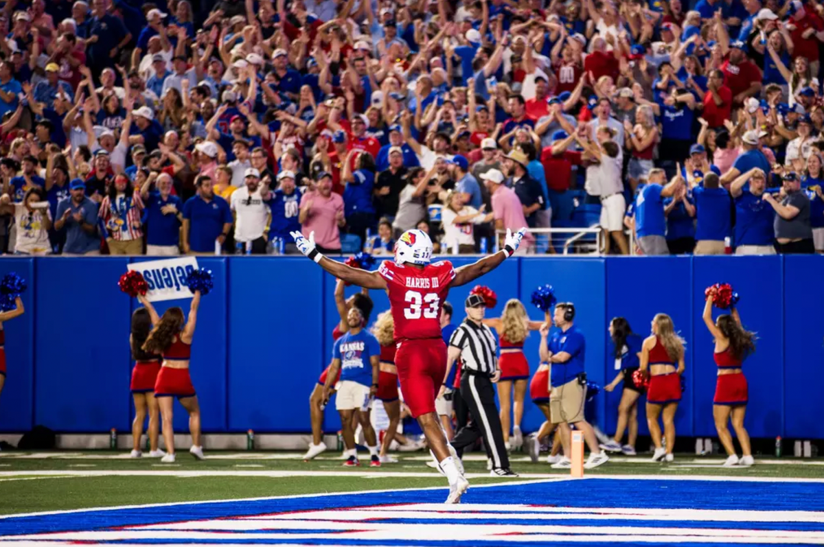 Can Leroy Harris carry Kansas to a win in Manhattan this weekend?