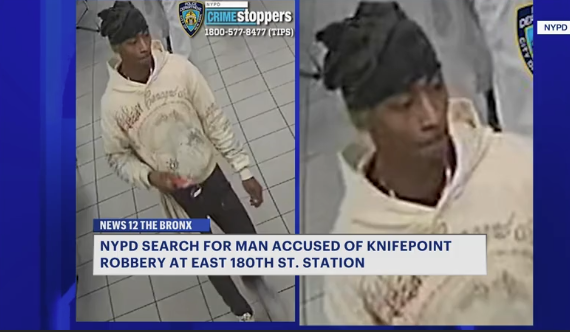 News 12 | Bronx | Man Wanted For Knifepoint Robbery At Van Nest Subway Platform