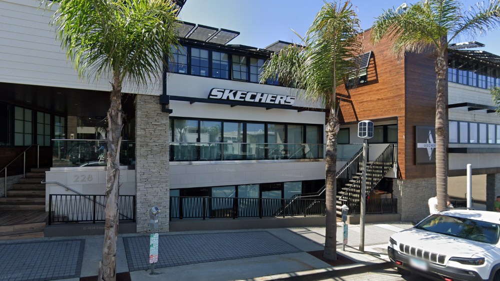 A look at the original downtown Manhattan Beach HQ of Skechers, per Google Maps