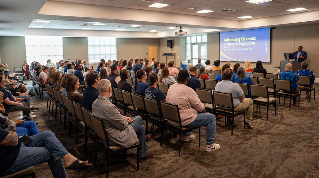 26-27 Strategic priorities outlined for Queens faculty & staff