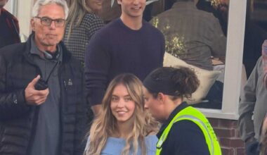 Sydney Sweeney, More Stars Shooting "The Housemaid's Secret" in Jersey City, Hoboken