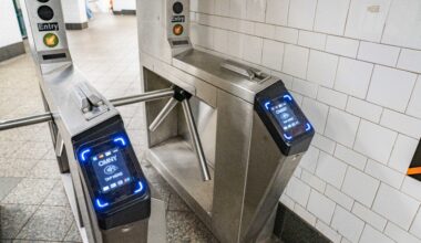 Vandals hit NYC subway OMNY readers in apparent political protest