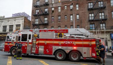 One person is clinging to life after a fire broke out in a Bronx apartment on Sunday.