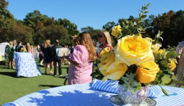 Queen’s Tea welcomes visitors to Tyler Rose Garden