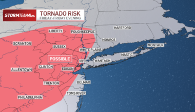 Severe storms and possible tornadoes threaten NYC area Friday – NBC New York